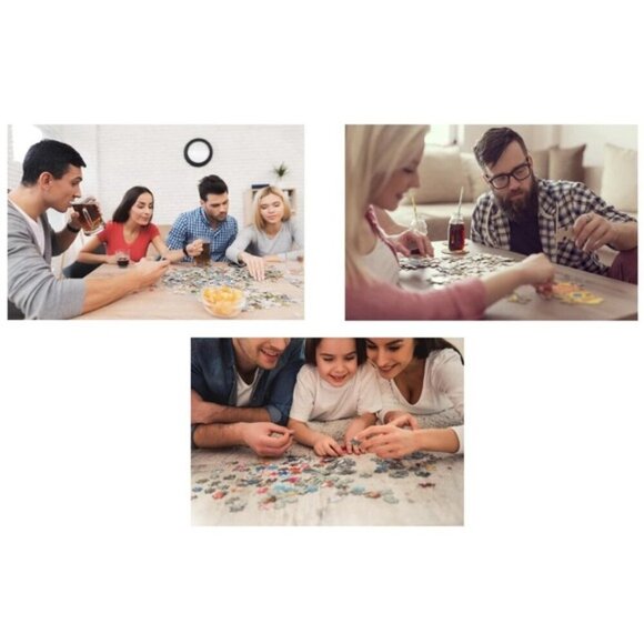 Dog Bulldog Jigsaw Puzzle EZ Grip Masterpieces New Sealed Box 24 x 18 - Picture 5 of 16